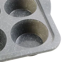 12-Cavity Metal-Reinforced Silicone Muffin Pan by Celebrate It®