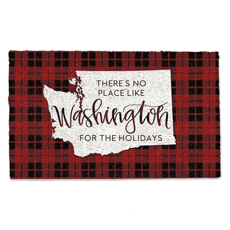 There's No Place Like Washington for the Holidays Doormat