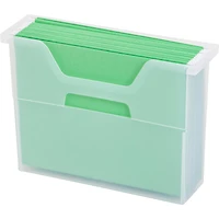 IRIS® Small Open Top Plastic File Box