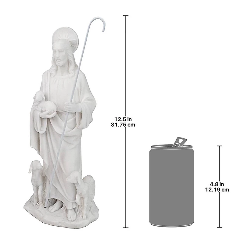 Design Toscano 12.5" Jesus the Good Shepherd Statue