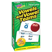 Trend Enterprises® Vowels and Vowel Teams Skill Drill Flash Cards