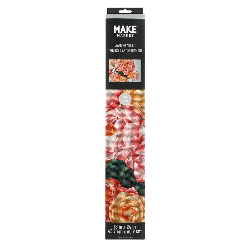Peonies Diamond Art Kit by Make Market®