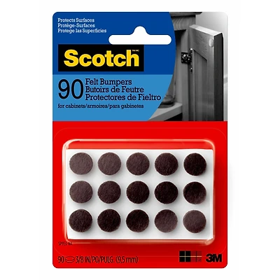 Scotch™ Felt Bumpers, 90ct.