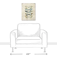 Rustic Butterflies 16" x 20" Canvas Wall Art