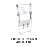 Honey Can Do Folding Wing Clothes Dryer with Wheels