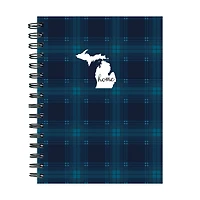 TF Publishing Michigan Blue Plaid Journal