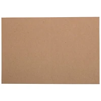 JAM Paper A2 Brown Kraft Recycled Blank Foldover Cards