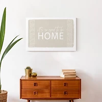 Good To Be Home 24" x 16" Canvas Wall Art