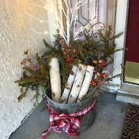 Wilson® Enterprises 5"-6" Large White Birch Fireplace Set, 5ct.