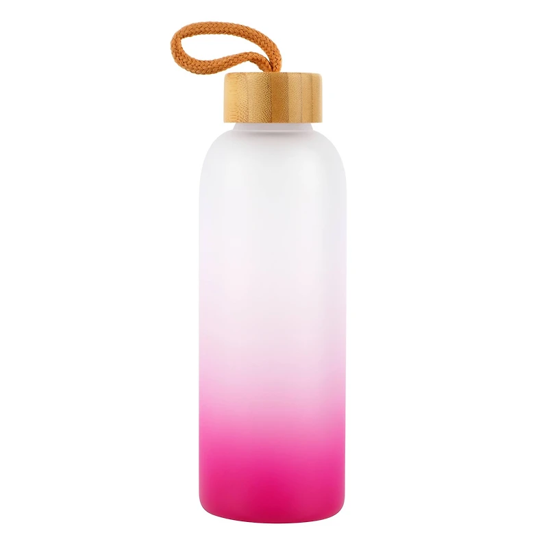 24oz. Frosted Glass Sublimation Bottle by Make Market