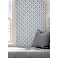 NuWallpaper Blue Manila Peel & Stick Wallpaper