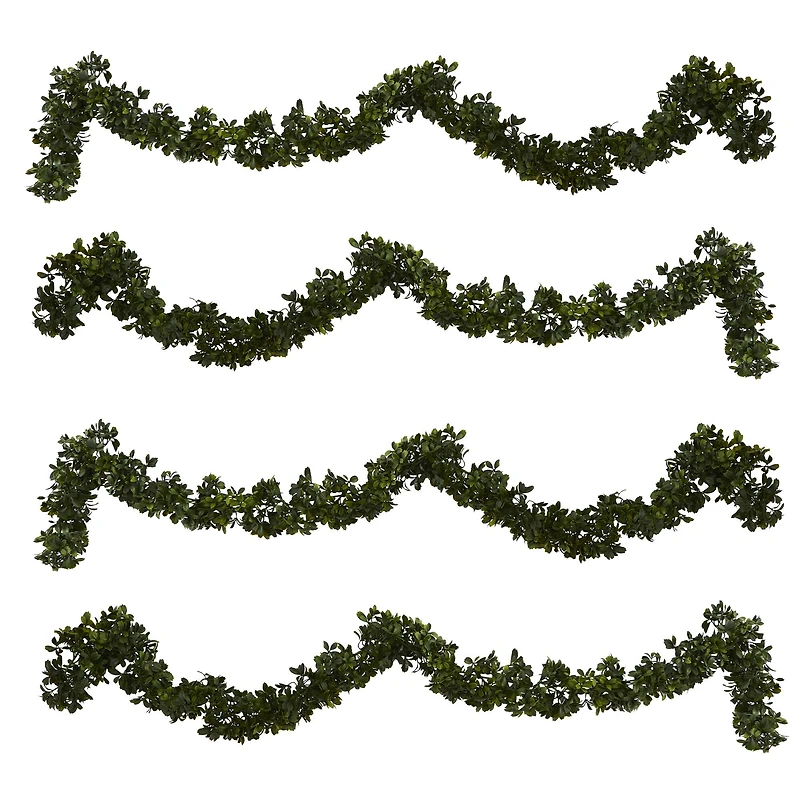6ft. Boxwood Garland, 4ct.