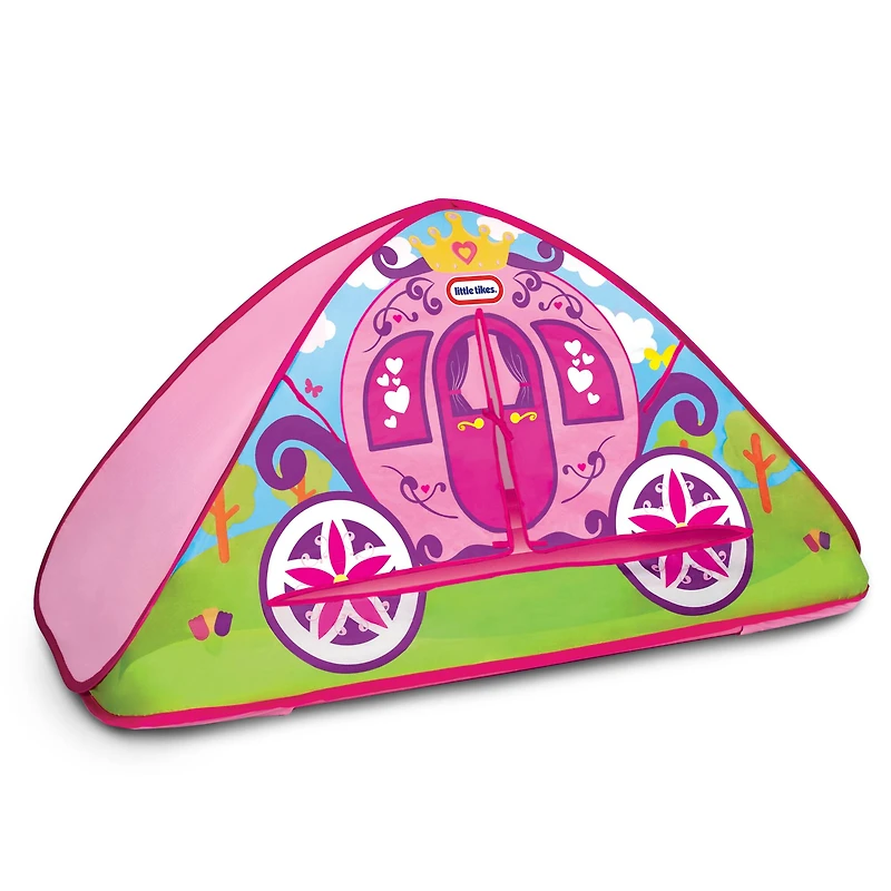 Little Tikes Enchanted Princess Carriage 3-in-1 Bed, Tent, & Ball Pit