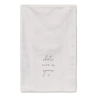 What's Mine is Yours and Yours is Mine 16" x 25" Tea Towel - Set of 2