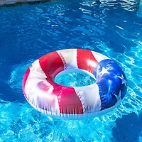 PoolCandy RealPrint® Stars & Stripes Jumbo Pool Tube