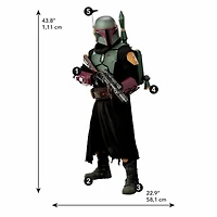 RoomMates Star Wars The Mandalorian Boba Fett Peel & Stick Giant Wall Decal