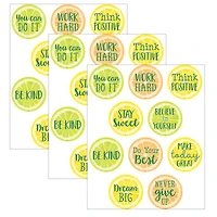 Teacher Created Resources Lemon Zest Positive Saying Accents, 3 Packs of 30