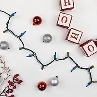 100ct. Mini Christmas String Lights with Green Wire