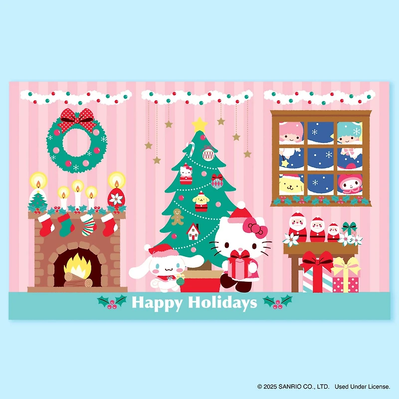 Hello Kitty® & Friends 500 Piece Happy Holidays Puzzle