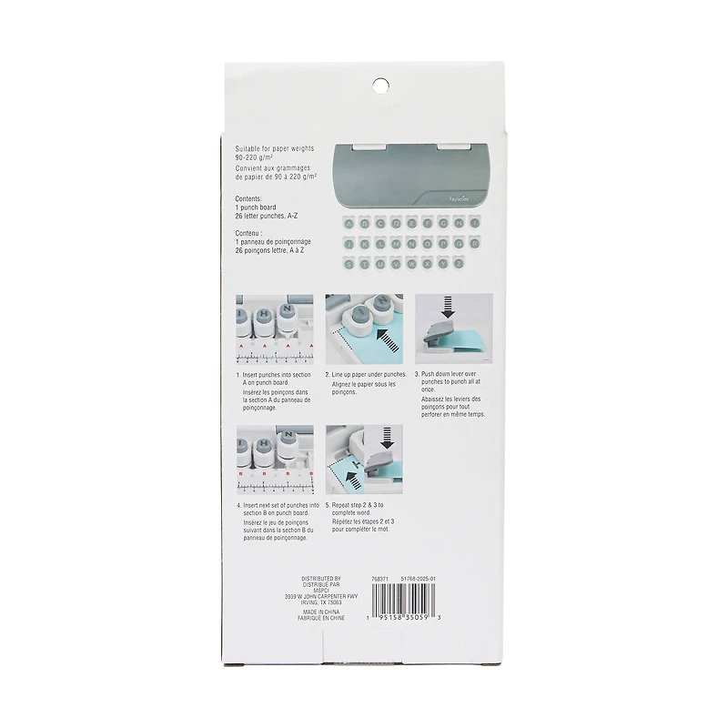 Alphabet Punch Board Set by Recollections™