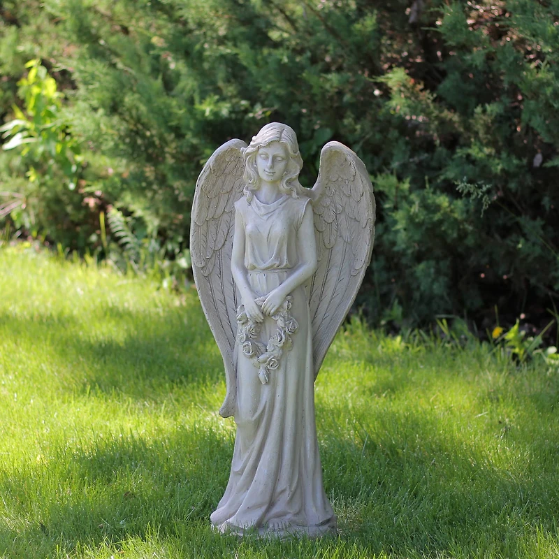 32" Serene Angel Garden Statue