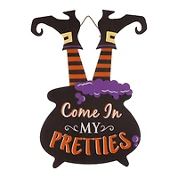 32" Glitzhome® Halloween Witch Yard Stake