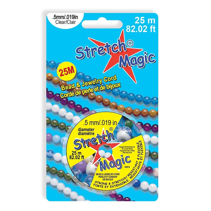 6 Pack: Stretch Magic® 0.5mm Clear Bead & Jewelry Cord
