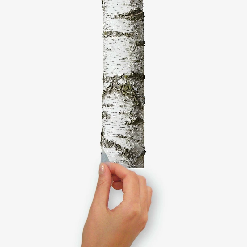 RoomMates Realistic Birch Trees Peel & Stick Giant Decals