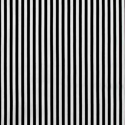 Camelot Fabrics Mixology Black & White Stripes Cotton Fabric