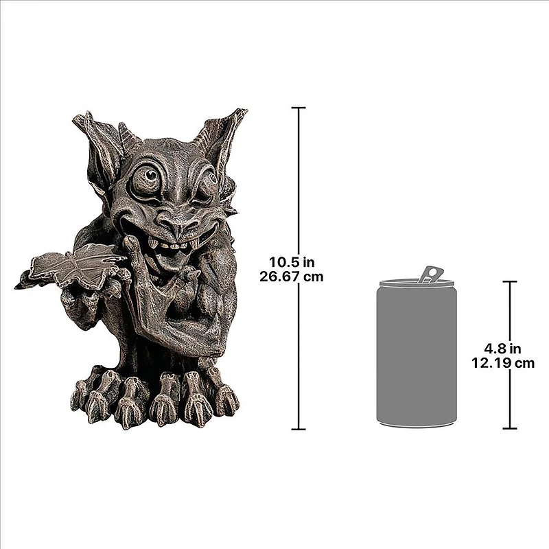 Design Toscano 10" Babble The Gothic Gargoyle Sculpture