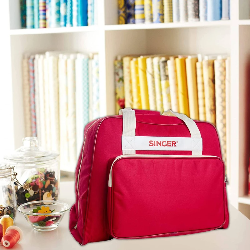 SINGER® Brick Universal Canvas Tote Bag