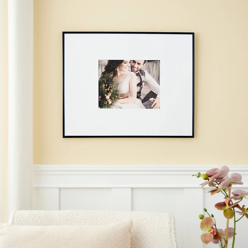 6 Pack: Black Multipurpose 8" x 10" Frame with Mat, Basics by Studio Décor®