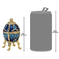 The Pushkin Collection Natalia Romanov-Style Enameled Egg