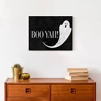 Boo Yah Ghost 11" x 14" Canvas Wall Art