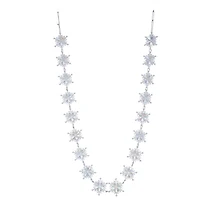 6ft. Iridescent Snowflakes Garland by Ashland®