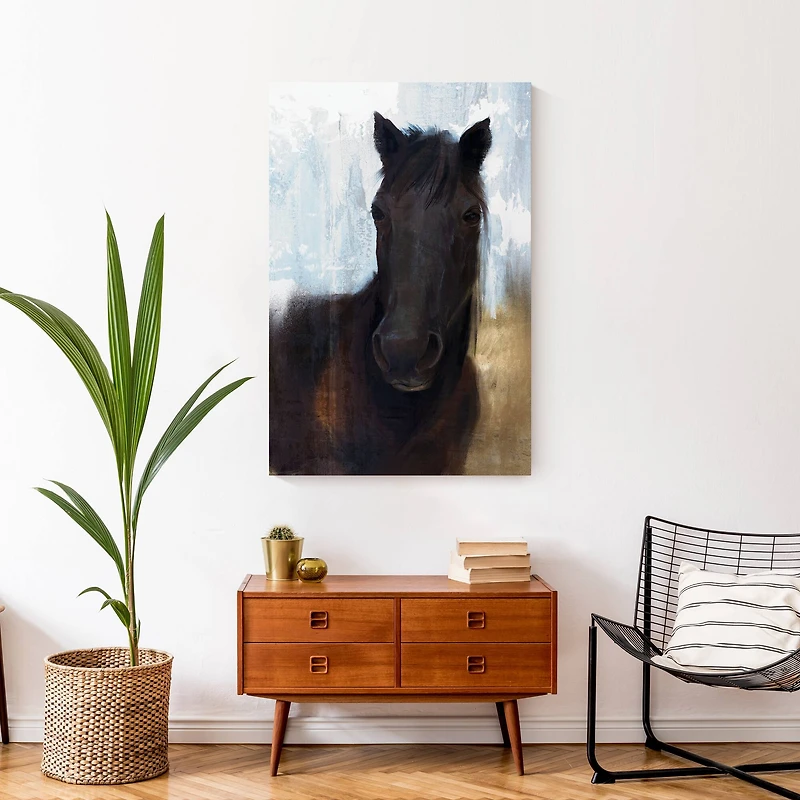 Dark Horse 24" x 36" Canvas Wall Art