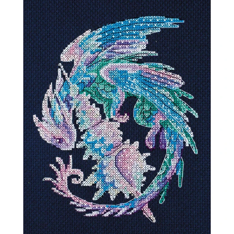 Abris Art Baby Dragon Counted Cross Stitch Kit