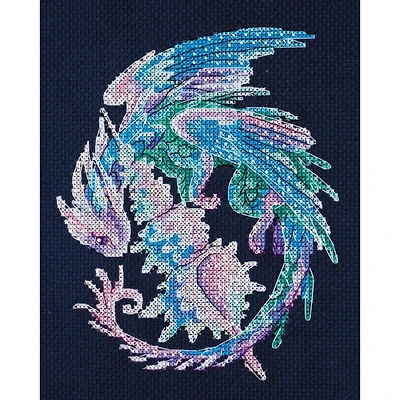 Abris Art Baby Dragon Counted Cross Stitch Kit