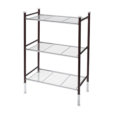 Organize It All Duplex 3 Tier Freestanding Wire Rack