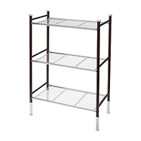 Organize It All Duplex 3 Tier Freestanding Wire Rack