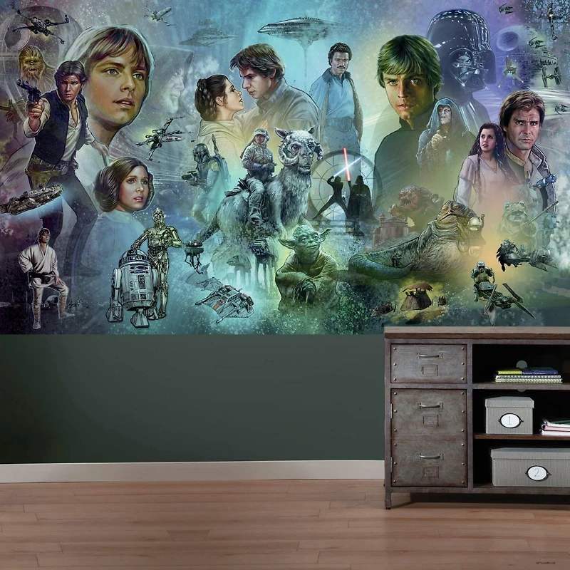 RoomMates Star Wars Original Trilogy Peel & Stick Mural