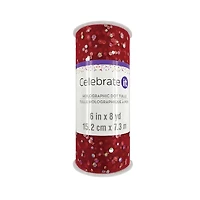 6" x 8yd. Holographic Dot Tulle by Celebrate It