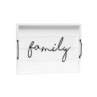 Elegant Designs™ 15.5" Family Serving Tray with Handles