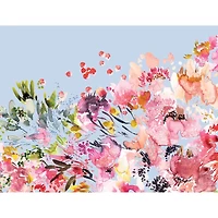 JAM Paper 3.875" x 5" Wildflower Dreams Blank Note Card Set, 20ct.
