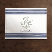 Grateful for You 14" x 18" Cotton Twill Placemat