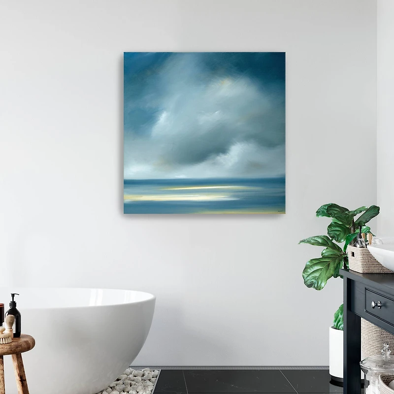 Lumaprints Blue Skaket Giclée Canvas