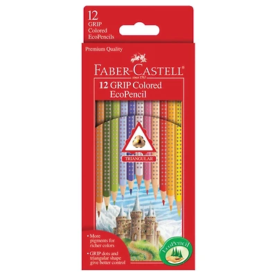 Faber-Castell® GRIP Colored EcoPencils Set