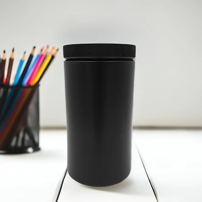 Jacquard Opaque Black Container, 32oz.