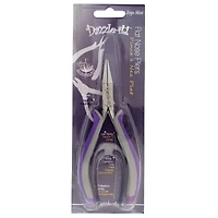John Bead Ergo Minis 5" Multi Purpose Flat Nose Stainless Steel Jewelry Pliers