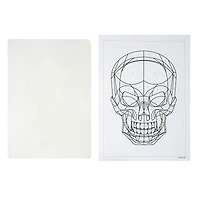 Skull Paint-by-Number Acrylic Surface Kit by Artist's Loft®